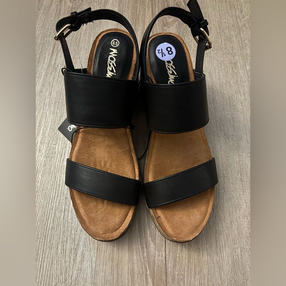 Mossimo Supply Co. Black Women's Sandals